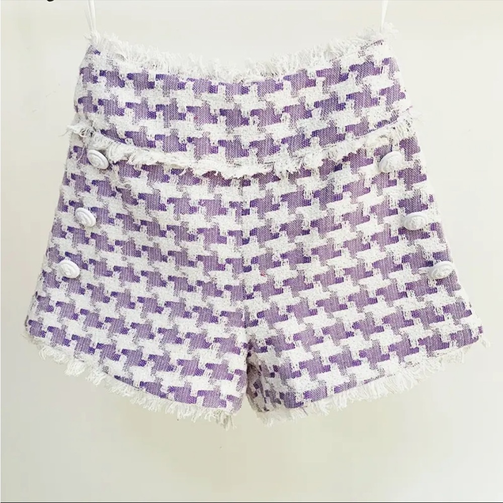 Brand new tweed shorts